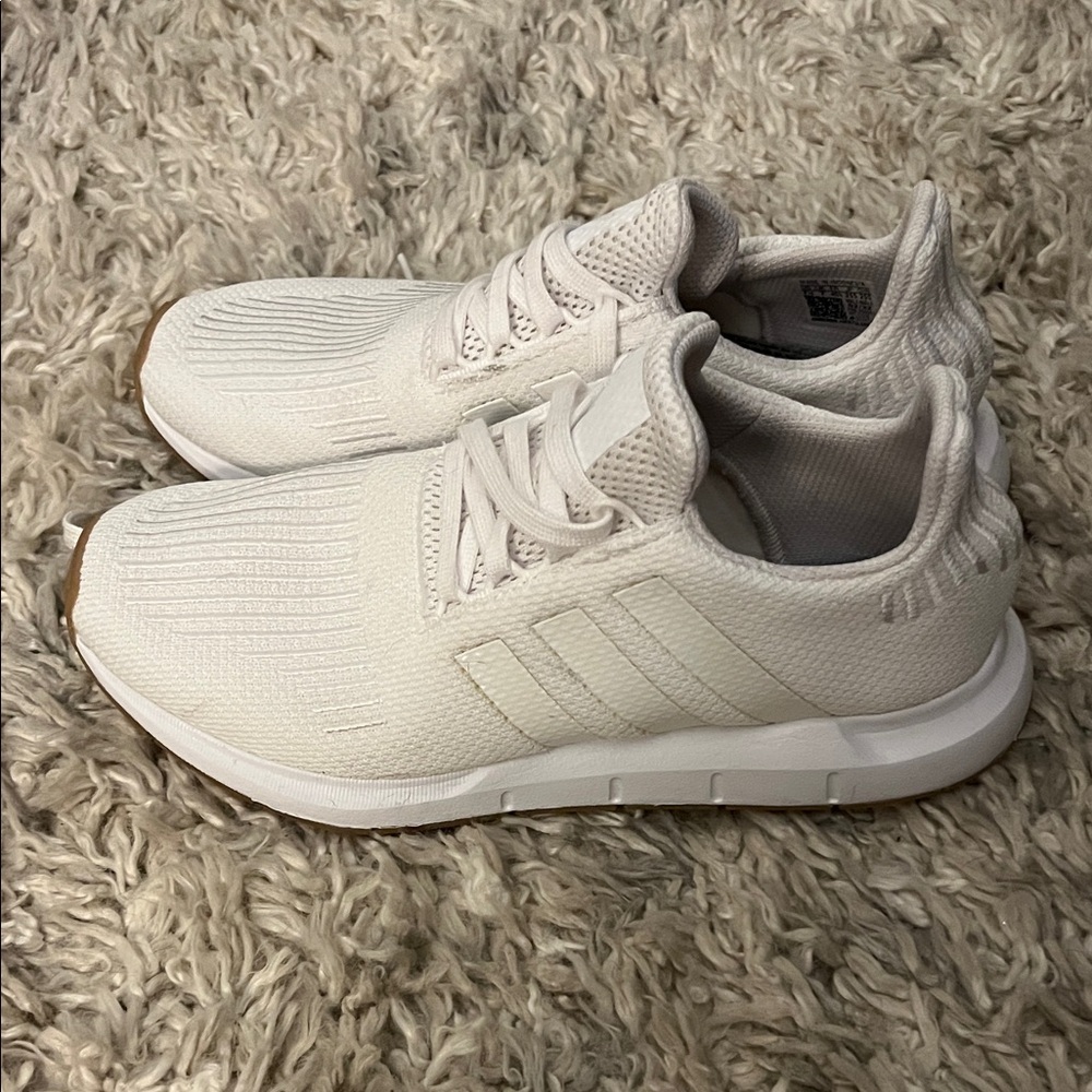 Adidas White Swift Run Sneakers